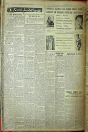 Página do jornal Unitário de abril de 1957