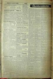 Página do jornal Unitário de abril de 1957
