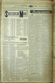 Página do jornal Unitário de abril de 1957