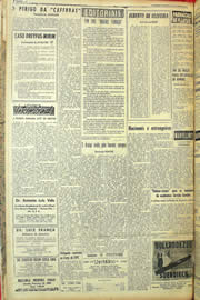 Página do jornal Unitário de maio de 1957