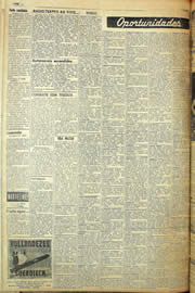 Página do jornal Unitário de maio de 1957
