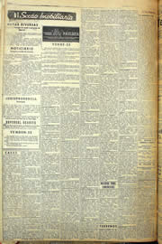 Página do jornal Unitário de maio de 1957