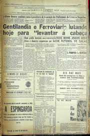 Página do jornal Unitário de maio de 1957