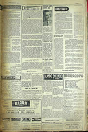 Página do jornal Unitário de maio de 1957