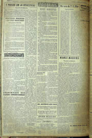Página do jornal Unitário de maio de 1957