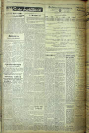 Página do jornal Unitário de maio de 1957
