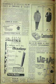 Página do jornal Unitário de maio de 1957