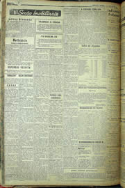 Página do jornal Unitário de maio de 1957