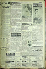 Página do jornal Unitário de maio de 1957