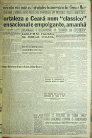 Página do jornal Unitário de junho de 1957