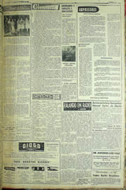 Página do jornal Unitário de junho de 1957