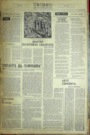 Página do jornal Unitário de junho de 1957