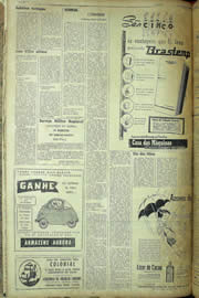 Página do jornal Unitário de junho de 1957