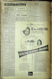 Página do jornal Unitário de junho de 1957