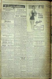 Página do jornal Unitário de junho de 1957