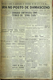 Página do jornal Unitário de junho de 1957