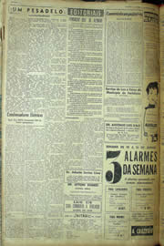 Página do jornal Unitário de junho de 1957