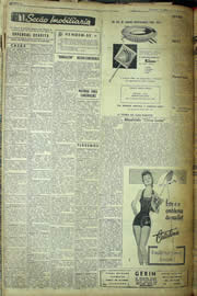 Página do jornal Unitário de junho de 1957