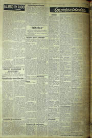 Página do jornal Unitário de junho de 1957