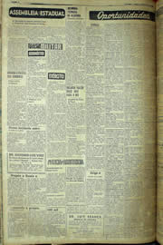Página do jornal Unitário de junho de 1957