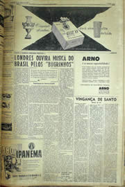 Página do jornal Unitário de junho de 1957