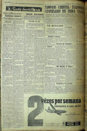 Página do jornal Unitário de junho de 1957