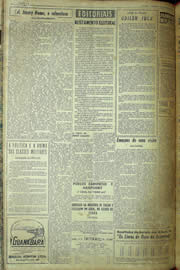 Página do jornal Unitário de junho de 1957