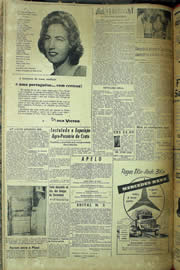 Página do jornal Unitário de junho de 1957