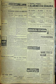 Página do jornal Unitário de junho de 1957
