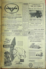 Página do jornal Unitário de junho de 1957