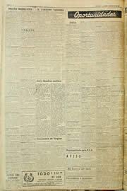 Página do jornal Unitário de julho de 1957