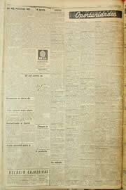 Página do jornal Unitário de julho de 1957