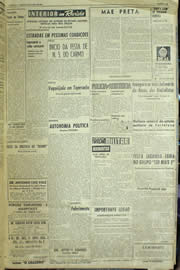 Página do jornal Unitário de julho de 1957