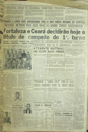 Página do jornal Unitário de julho de 1957
