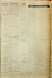 Página do jornal Unitário de julho de 1957