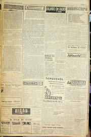 Página do jornal Unitário de julho de 1957