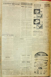 Página do jornal Unitário de julho de 1957