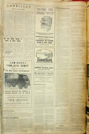 Página do jornal Unitário de julho de 1957