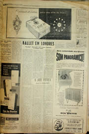 Página do jornal Unitário de julho de 1957
