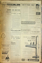 Página do jornal Unitário de julho de 1957