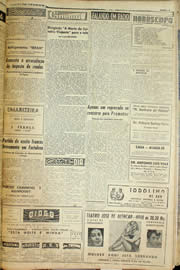 Página do jornal Unitário de julho de 1957