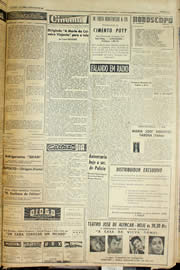 Página do jornal Unitário de julho de 1957