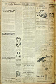 Página do jornal Unitário de julho de 1957