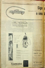 Página do jornal Unitário de julho de 1957
