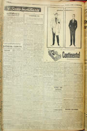Página do jornal Unitário de julho de 1957