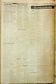 Página do jornal Unitário de julho de 1957