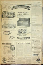 Página do jornal Unitário de agosto de 1957