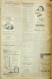 Página do jornal Unitário de agosto de 1957