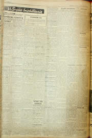 Página do jornal Unitário de agosto de 1957