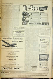 Página do jornal Unitário de agosto de 1957